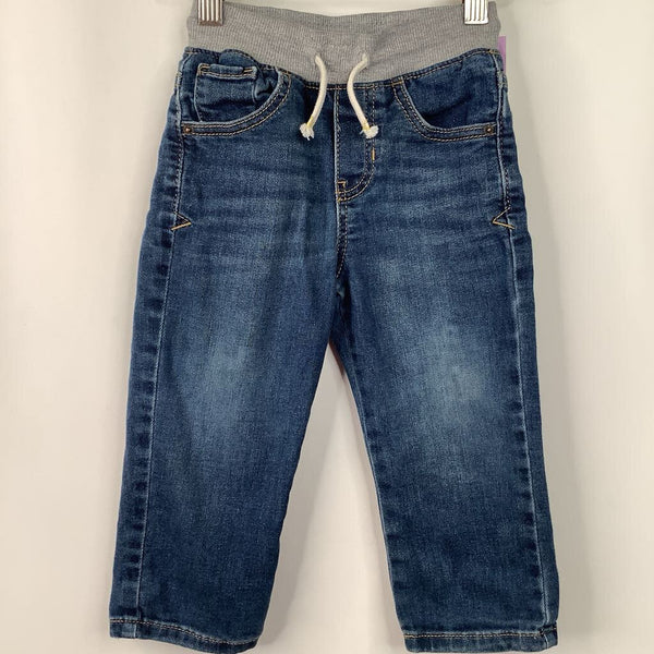 Size 2: Cat & Jack Denim Drawstring Pants