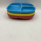 Replay 3pc Assorted Compartment Plates