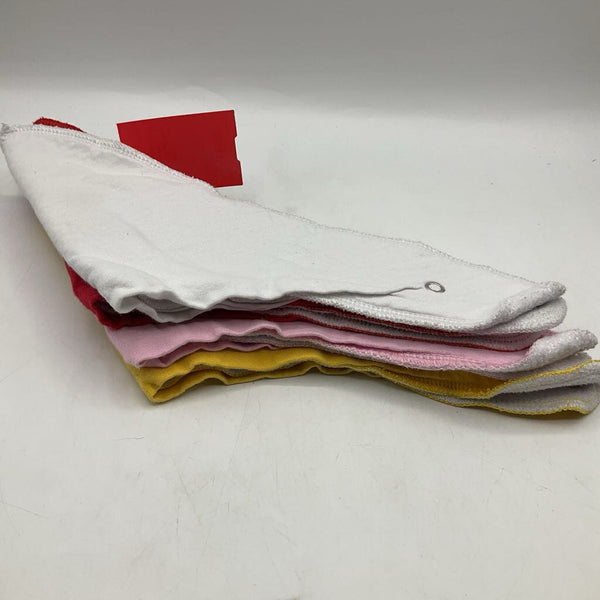 Egmao Baby Assorted 4pc Red/Pink/Yellow Bibs
