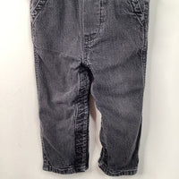 Size 12-18m: Baby GAP Black Overalls