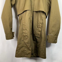 Size 10-12: Columbia Green Zip-Up Rain Coat