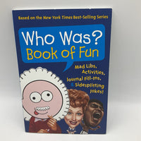 Who Was? Book Of Fun (paperback)