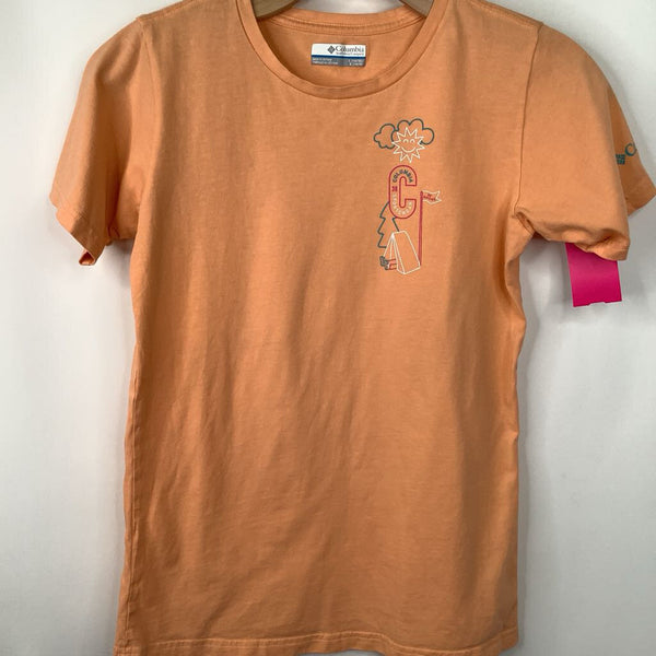 Size 14-16: Columbia Orange "Columbia Sportswear" T-Shirt