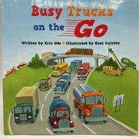 Busy Trucks On The Go (paperback)