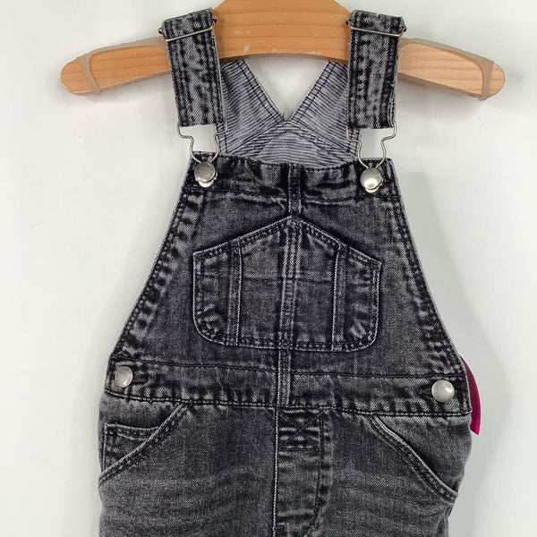 Size 18-24m: Zara Black Denim Overalls