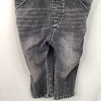 Size 18-24m: Zara Black Denim Overalls