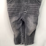 Size 18-24m: Zara Black Denim Overalls