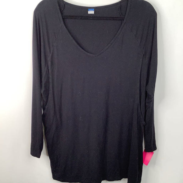 Size M: Old Navy Black Long Sleeve Shirt