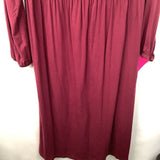 Size M: Ingrid & Isabell Red Long Sleeve Dress