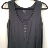 Size M: Isabell Black Tank Dress