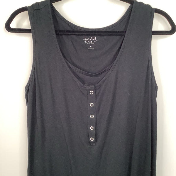 Size M: Isabell Black Tank Dress