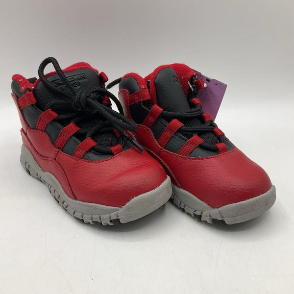 Size 8: Nike Jordan 9 Retro BT Red/Gray Sneakers
