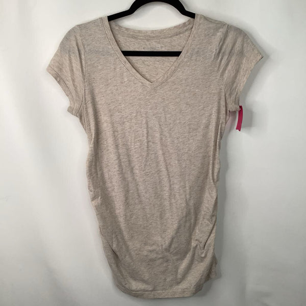 Size S: Liz Lange Creme Shimmery T-Shirt