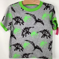 Size 3: Jurassic World Grey/Green Dinosaur T-Shirt