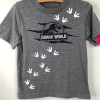 Size 3: Jurassic World Grey Dinosaur T-Shirt