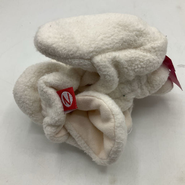 Size 3m: Zutano White Soft Booties
