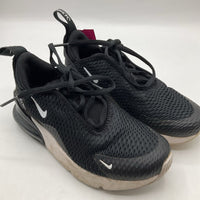 Size 11: Nike Air Black Lace Up Sneakers