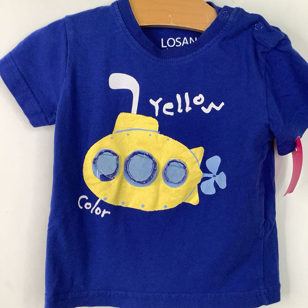 Size 12-18m: Losan Blue Submarine T-Shirt