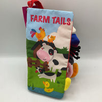 Farm Tails Crinkly Soft Baby Book