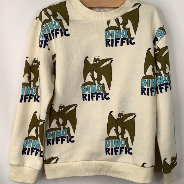Size 6-7: H&M 2pc Dinosaur Sweatshirt And Shorts