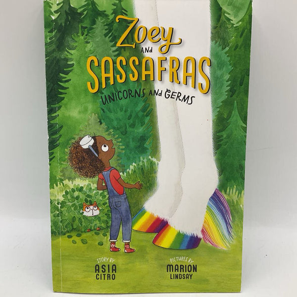Zoey And Sassafras Unicorns And Germs (paperback)
