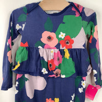 Size 18-24m: Tea Blue Floral Romper