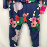 Size 18-24m: Tea Blue Floral Romper