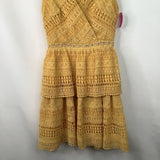 Size 12: Miami Yellow Knitted Sleeveless Dress