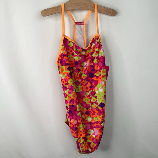 Size 14: Speedo Pink 1pc Swimsuit