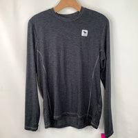 Size 15-16: Abercrombie Active Dark Grey Long Sleeve Shirt