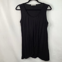 Size M: Black Breast-Feeding Tank Top