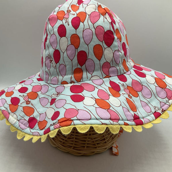 Size NB: Pink/Orange Balloon Sun Hat