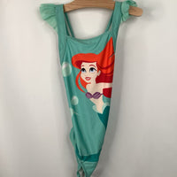 Size 8 (130): Hanna Andersson Disney Ariel 1pc Swim Suit