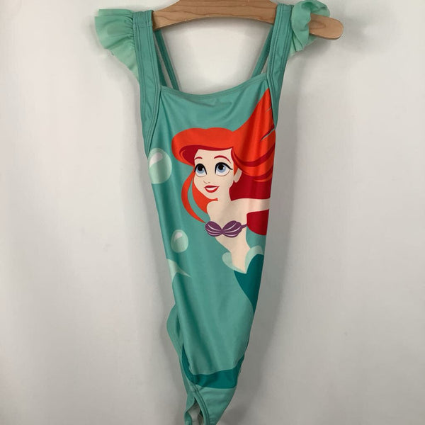 Size 8 (130): Hanna Andersson Disney Ariel 1pc Swim Suit