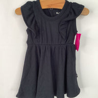 Size 0-3m: Kyte Black Ribbed Dress