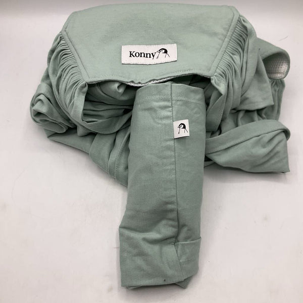 Size L: Konny Light Green Mesh Baby Carrier