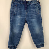 Size 2: 7 Of Mankind Blue Jeans