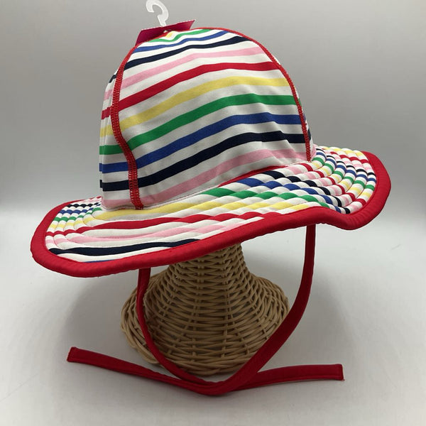 Size 5: Hanna Andersson Rainbow Colors Sun Hat