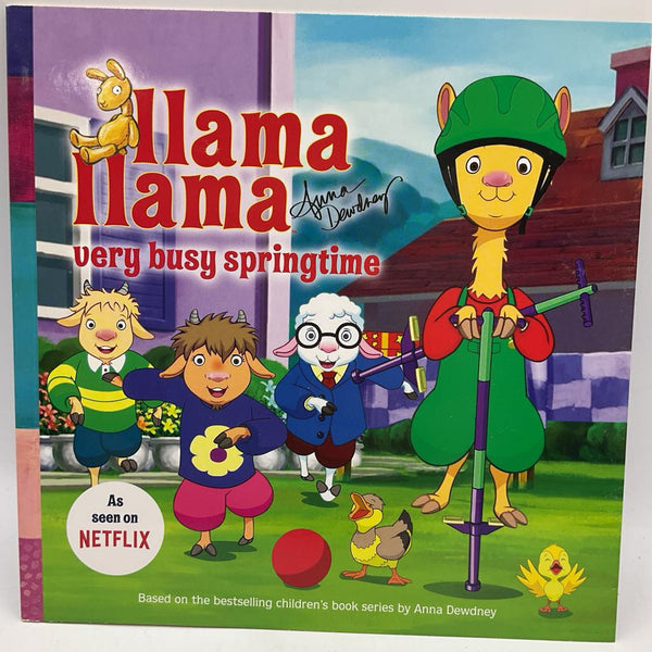 Llama Llama Very Busy Springtime (paperback)