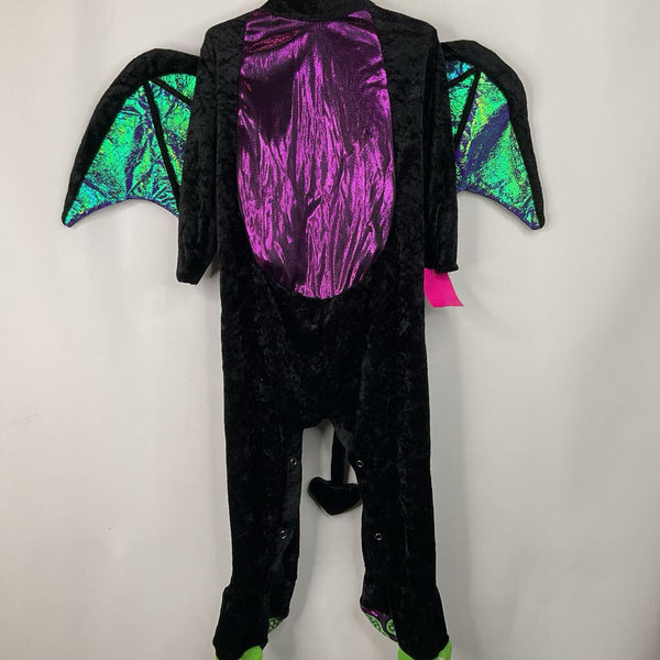 Size 12-18m: In Character Black Bat Sparkly Wings 2pc Costume