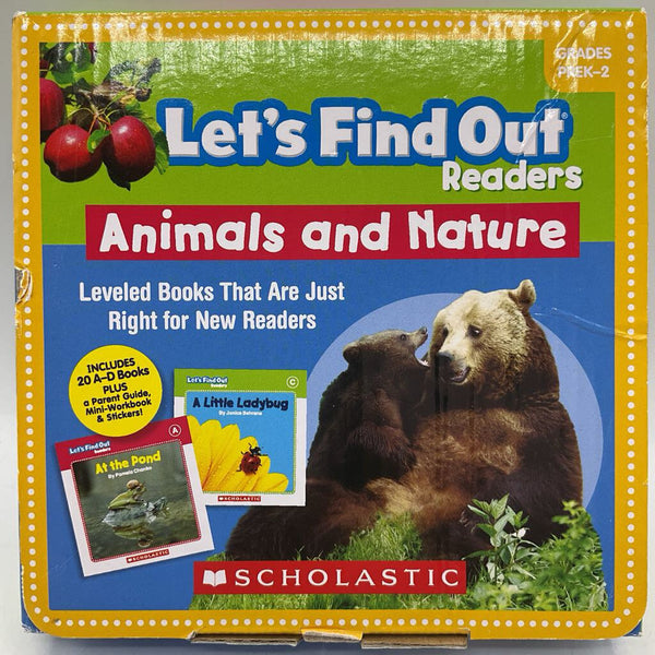 Let's Find Out Readers Animals And Nature Book Set (paperback)