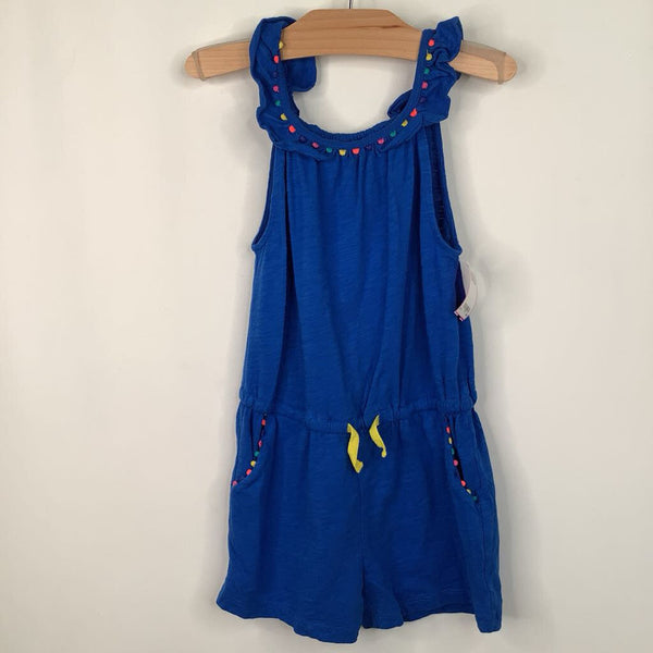 Size 5-6: Boden Blue Sleeveless Short Romper