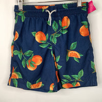 Size 8: Old Navy Blue Orange Swim Trunks