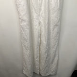 Size 12: Nordstrom White Short Puffy Sleeve Romper