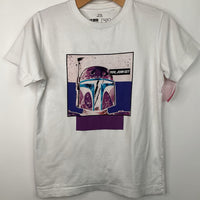Size 11-12: UT Star Wars White Bobba Fett T-Shirt