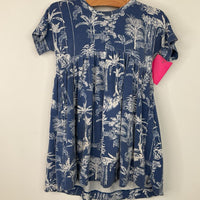 Size 12-18m: Kate Quinn Blue White Short Sleeve w/Bloomers Dress