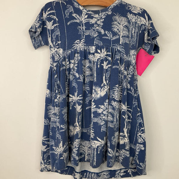 Size 12-18m: Kate Quinn Blue White Short Sleeve w/Bloomers Dress