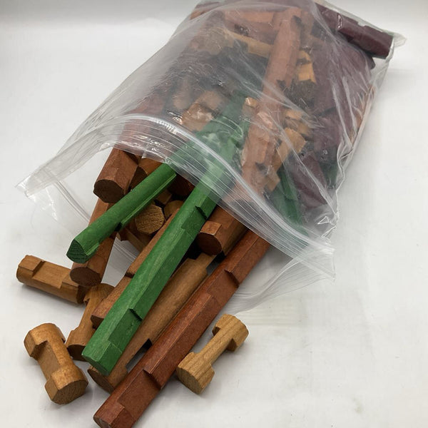 1 Gallon Bag of Lincoln Logs