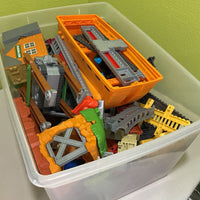 Tub of Thomas Trains, Tracks, and Extras