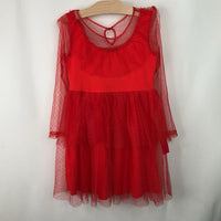 Size 6-7: Beetlejuice Beetlejuice Red Costume Dress